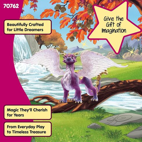 schleich 70762 BAYALA Schleich Star Dragon Figurine - Mythical Dragon with Wings and Scales for Boys and Girls - Gift for Kids Age 5+ in Kuwait
