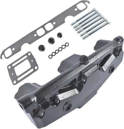 3857723 Exhaust Manifold Replacement for OMC Penta GM 5.0L 305 5.7L 350 1992-up, Includes Gasket and Bolts OE# 3847501 3852374 914035 in Saudi Arabia