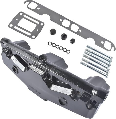 3857723 Exhaust Manifold Replacement for OMC Penta GM 5.0L 305 5.7L 350 1992-up, Includes Gasket and Bolts OE# 3847501 3852374 914035 in Saudi Arabia