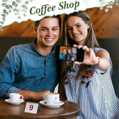 50 Pcs Stainless Steel Table Numbers Tent Style 1-50 Restaurants Table Number Card Tent Cards for Cafes Bars Party Banquets Food Service Wedding Evidence Markers Supplies, 2 x 1.6 Inches in Saudi Arabia