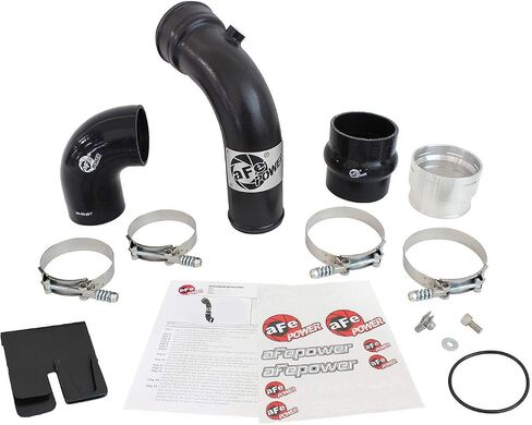 aFe POWER BladeRunner 3 IN Aluminum Cold Charge Pipe Black - #46-20149-B in Saudi Arabia
