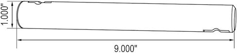 Mytee Products Clutch Shaft 9" - Clutch Release Shaft Compatible with Kenworth Replaces K210-883 CPK210883 AM755CS105 ACK-22202252 755.CS105 06-01533 KWK210883 M1984 in Saudi Arabia