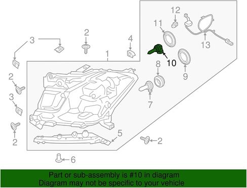 Genuine Ford Parts - Bulb (DB5Z-13N021-B) in Saudi Arabia