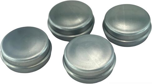 Qty 4 2.33" Solid Dust Cap Grease Cover for Trailer Axle Hub DC233 in Kuwait