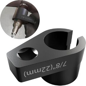 3/8" x 7/8" Oxygen Sensor Socket, 50BV30 Alloy Steel with Black Oxide Finish, 22mm O2 Sensor Socket, Compatible with O2 Sensor Removal Tool for Easy Sensor Removal in Saudi Arabia