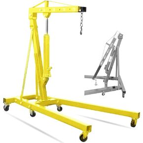 رافعة محرك 2 طن، منتقي الكرز القابل للطي (أحمر) in Kuwait