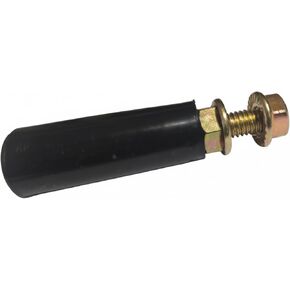 Revolving Handle M10 x P1.5 - 76mm (2.99") Grip, 100mm (3.94") Overall - Trailer Jack Handle & Hose Reel Crank Replacement for Table Saw, Lathe, Drill Press - Swivel Handwheel, Made in Korea in Kuwait