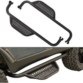MadJax MJFX EZGO TXT Golf Cart Armor Nerf Bar خطوة جانبية منسدلة ومجموعة التركيب | نسيج أسود غير لامع | متوافق مع موديلات 1994.5-Up in Kuwait