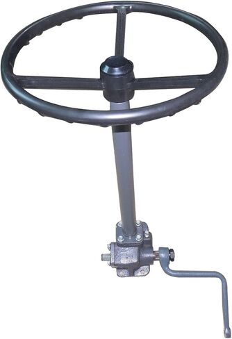 New Steering Box Assy with Steering Wheel COMPATIBLE WITH Kubota Tractor L175 L185 L245 L225 in Saudi Arabia