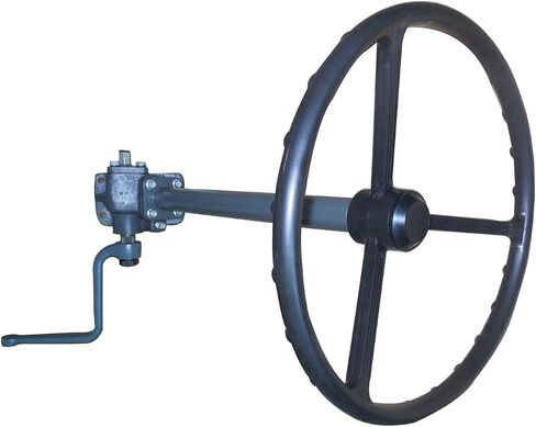 New Steering Box Assy with Steering Wheel COMPATIBLE WITH Kubota Tractor L175 L185 L245 L225 in Saudi Arabia