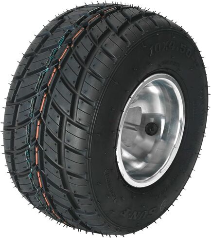 4 Pack Go Kart Tires and Rims 10x4.5-5 and 11x7.10-5 Rain Tire 3 Stud 50mm Go Kart Front Rear Wheels for Racing Go Kart Go Cart Drift Trike ATV Golf Cart Racer Tire in Saudi Arabia