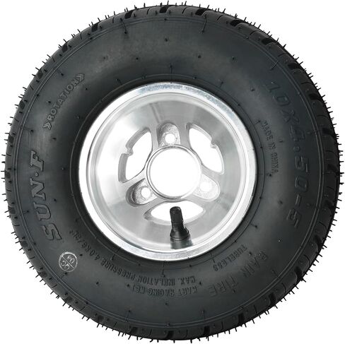 4 Pack Go Kart Tires and Rims 10x4.5-5 and 11x7.10-5 Rain Tire 3 Stud 50mm Go Kart Front Rear Wheels for Racing Go Kart Go Cart Drift Trike ATV Golf Cart Racer Tire in Saudi Arabia