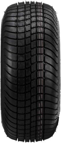 RM Cart 10" Casino Gun Metal Grey/مصنوع على إطار 205/65-10 LSI Elite 6 طبقات (مجموعة من 4) | مجموعة إطارات وعجلات عربة الجولف مع صواميل العروة القياسية in Kuwait