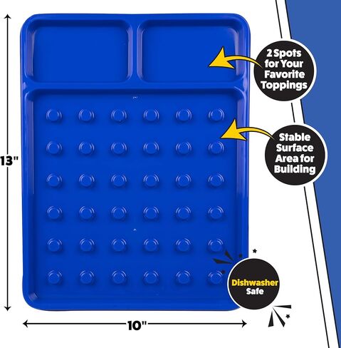 Building Brick Electric Waffle Maker, Cook Fun Buildable Waffles or Pancake | Make Houses, Cars, Animals Out of Stackable Waffles, Bite Sized for Kids, Nonstick Iron Machine with Recipe Guide, Family Fun in Saudi Arabia
