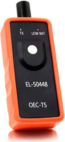 أداة إعادة تعلم GM Tpms، مستشعر نظام مراقبة ضغط الإطارات التلقائي 12 فولت، EL-50448 TPMS EL50448 OEC-T5 أداة إعادة ضبط متوافقة مع معظم مركبات سلسلة GM 2010-2013 (قطعة واحدة) in Saudi Arabia