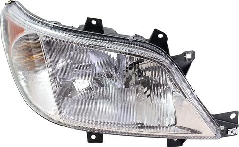 Garage-Pro Headlight For 2003-2006 Dodge Sprinter 2500, 3500, Fits 2002-2006 Freightliner Sprinter 2500, 3500, Halogen, with bulb(s), without Fog Light, Driver, Passenger Side in Saudi Arabia