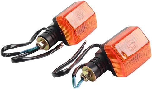 BACAR 1 زوج بدوره أضواء مؤشر الإشارة العنبر 1 زوج لهوندا XR250L 1991-1996 (الخلفي) ، لهوندا XR650L 1993-2025 in Kuwait