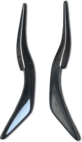 Real Carbon Fiber Eye Lid Brow Eyelid Headlight Cover for Lexus IS III IS200t IS250 IS300 IS300h IS350 2013 2014 2015 2016 in Saudi Arabia