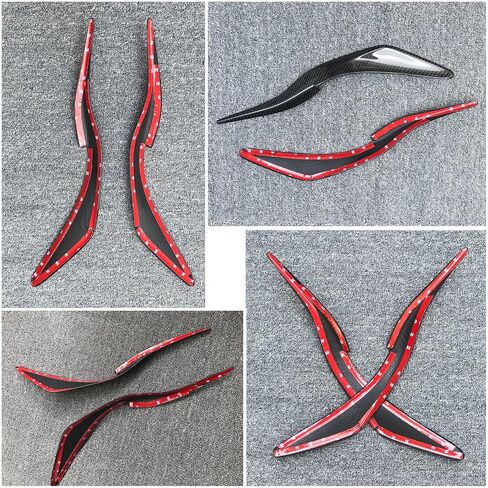 Real Carbon Fiber Eye Lid Brow Eyelid Headlight Cover for Lexus IS III IS200t IS250 IS300 IS300h IS350 2013 2014 2015 2016 in Saudi Arabia
