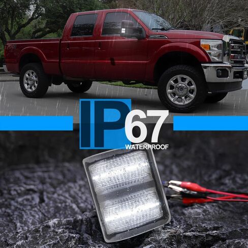 Led Side Mirror Marker Lamp For Ford F250 F350 F450 F550 Super Duty 2008 2009 2010 2011 2012 2013 2014 2015 2016 Switchback White Led Running Parking Light Amber Led Turn Signal Light Clear Lens in Saudi Arabia
