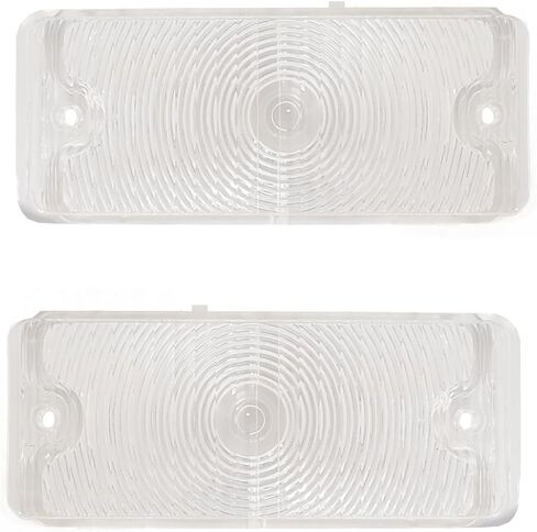 Parking Light Lens Clear Pair For Chevrolet C10 Pickup Truck 1967-1968 in Saudi Arabia