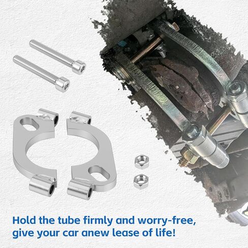 2.125 inch Split Flange Repair Kit,2 Packs Exhaust Flange Flat Split Flange Repair Replacement Kit with 2 Bolts in Saudi Arabia