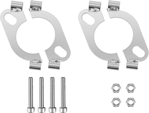 2.125 inch Split Flange Repair Kit,2 Packs Exhaust Flange Flat Split Flange Repair Replacement Kit with 2 Bolts in Saudi Arabia