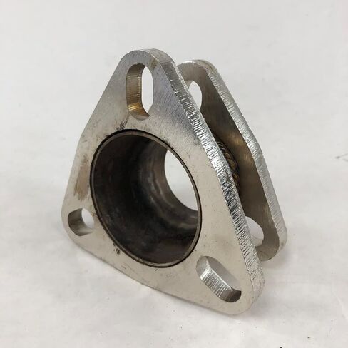 محول شفة 2.5 بوصة إلى 2 بوصة 3 مسامير، ارتفاع 2 بوصة، عرض مركز الترباس 1: 3.2 بوصة، عرض مركز الترباس 2: 2.7 بوصة، مصنوع من الفولاذ الطري in Kuwait