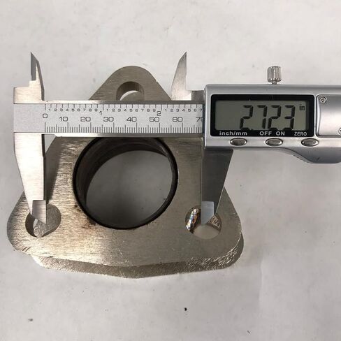 محول شفة 2.5 بوصة إلى 2 بوصة 3 مسامير، ارتفاع 2 بوصة، عرض مركز الترباس 1: 3.2 بوصة، عرض مركز الترباس 2: 2.7 بوصة، مصنوع من الفولاذ الطري in Kuwait