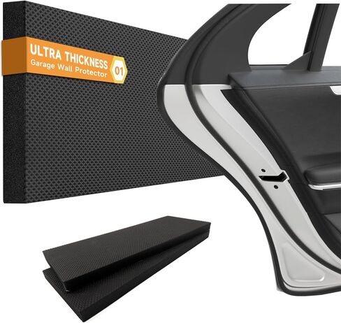 Garage Wall Protector - Heavy Duty Self-Adhesive Foam Bumpers for Car Door Dings, Furniture & Bike Scratches | Tool-Free Installation, Extreme Durability in Saudi Arabia