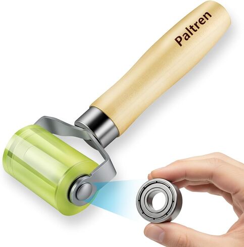 Seam Roller with Dual Ball Bearings | Professional Application Tool for Automotive Sound Deadening, Wallpaper, Vinyl & Home Workshop | Flawless Results with a Solid PU Wheel in Saudi Arabia