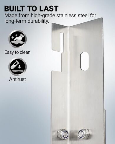 مجموعة أدوات محاذاة العجلات المحدثة للخدمة الشاقة مع شريط قياس، أدوات محاذاة إصبع القدم من الفولاذ المقاوم للصدأ للسيارات وحوامل موازنة لوحات لشاحنة السيارة وسيارات الدفع الرباعي in Kuwait