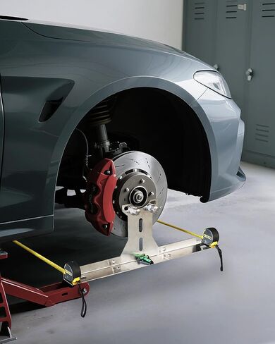 مجموعة أدوات محاذاة العجلات المحدثة للخدمة الشاقة مع شريط قياس، أدوات محاذاة إصبع القدم من الفولاذ المقاوم للصدأ للسيارات وحوامل موازنة لوحات لشاحنة السيارة وسيارات الدفع الرباعي in Kuwait