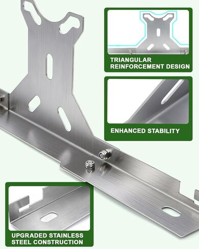 مجموعة أدوات محاذاة العجلات المطورة، أدوات محاذاة أصابع القدم من الفولاذ المقاوم للصدأ شديدة التحمل مع شريط قياس، حوامل المحور، لوحات موازنة الواجهة الأمامية للسيارات والشاحنات وسيارات الدفع الرباعي in Kuwait