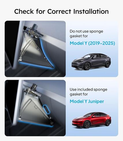 صندوق تخزين Wigoo Tesla Model Y Juniper تحت الشاشة [تصميم مخفي وتركيب ثابت] ملحقات نموذج Y Juniper الجديدة، صينية تنظيم وحدة التحكم المركزية للطراز Y 2019 ~ 2026 (تناسب الطراز الجديد Y) in Kuwait