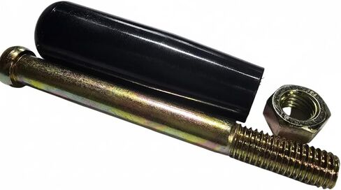 DONGYANG Ind. Co.، عجلة يدوية بمقبض دوار مع جذع ذكر M10 * P1.5-100mm لجميع الآلات تقريبًا. مع صامولة التثبيت المتضمنة in Kuwait