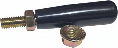 DONGYANG Ind. Co.، عجلة يدوية بمقبض دوار مع جذع ذكر M10 * P1.5-100mm لجميع الآلات تقريبًا. مع صامولة التثبيت المتضمنة in Kuwait