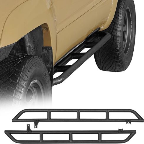 Hooke Road 4Runner Rock Sliders Tube Rocker Guard for 2003-2009 Toyota 4Runner 4th Gen, Tubular Side Door Armor Rails Running Board Nerf Bars in Saudi Arabia