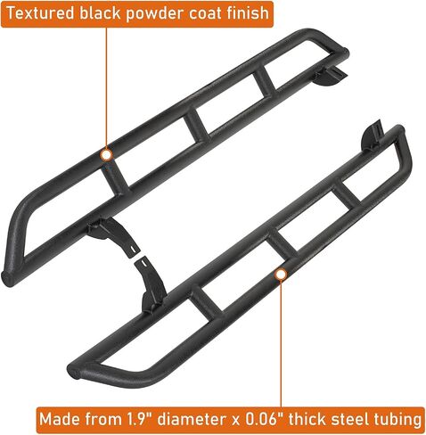 Hooke Road 4Runner Rock Sliders Tube Rocker Guard for 2003-2009 Toyota 4Runner 4th Gen, Tubular Side Door Armor Rails Running Board Nerf Bars in Saudi Arabia