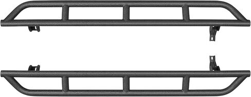 واقيات u-Box 4Runner Rock Slider Rocker لـ 2010-2024 Toyota 4Runner الجيل الخامس (باستثناء Limited، Nightshade، TRD Sport & 10-13 SR5)، قضبان درع للباب أنبوبي فولاذية متينة مع تصميم ركلة للخارج in Saudi Arabia