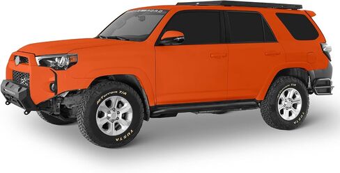 واقيات u-Box 4Runner Rock Slider Rocker لـ 2010-2024 Toyota 4Runner الجيل الخامس (باستثناء Limited، Nightshade، TRD Sport & 10-13 SR5)، قضبان درع للباب أنبوبي فولاذية متينة مع تصميم ركلة للخارج in Saudi Arabia