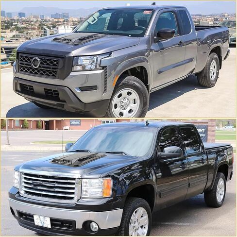 Hood Scoops For Cars, Universal Hood Scoop Hood Vents, Automotive Hood Scoops for Trucks Compatible with Dodge Ram 1500 2500 F150 F250 F350 Toyota Tundra GMC Sierra 1500 2500 Jeep Wrangler in Saudi Arabia