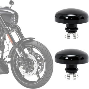 Motorcycle Front Axle Nut Caps Axle Covers for Harley Touring Street Glide FLHX, Road Glide FLTRX, CVO FLHXSE FLTRXSE FLTRXSTSE 2023-2025 in Saudi Arabia