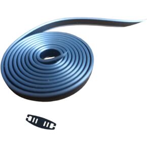 استبدال أشرطة نظارات السباحة، 1/8 بوصة، متوافقة مع فانكويش، موديلات MP، أسود/فضي in Kuwait