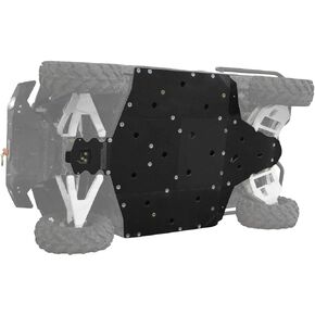 SuperATV Heavy Duty 1/2" ARMW Full Skid Plate for Polaris Ranger 1000 Diesel Crew (2015+) - Full Machine Protection in Saudi Arabia