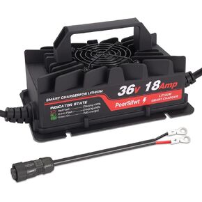 43.8V 18A LiFePO4 Battery Charger, 48V 18A Smart Lithium Battery Charger with LED Light, Waterproof 48 Volt Charger for Electric Forklift, Scooter, Tricycle, AGV Robot, Solar Energy in Saudi Arabia