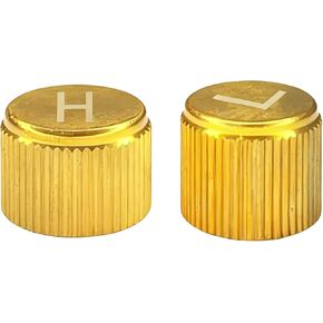 2PCS Brass R134a AC Valve Caps, L&H Marked High & Low Pressure Port Caps Air Conditioning Valves Core Seal, Leakproof for Toyota Honda Nissan Hyundai-Kia Subaru & Some American Cars/Trucks in Kuwait