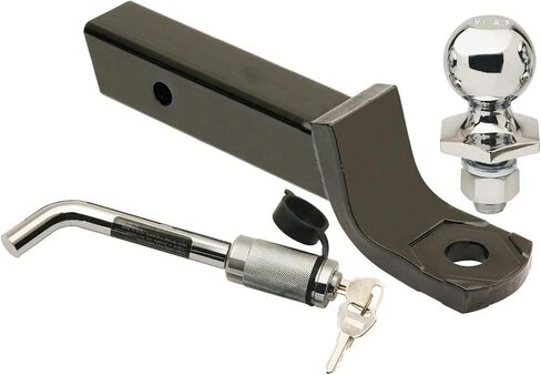 7005111 Towpower Interlock® Trailer Hitch Ball Mount Security Kit, 6,000 lbs. Capacity, Fits 2 inch Receiver, 2 inch Drop, Black in Kuwait