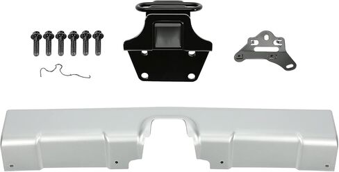 لوحة وصلة المقطورة والمصد من HECASA متوافقة مع 2007-2014 Toyota FJ Cruiser بديلة لـ PT228-60060 من الفولاذ والبلاستيك المطلي بمسحوق ولوحة سوداء مطلية ولوحة فضية in Kuwait