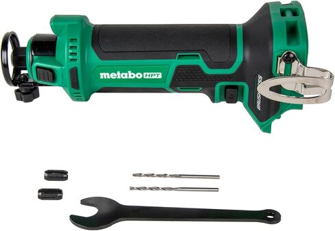 Metabo HPT 18V MultiVolt™ Cordless Drywall Cut-Out Tool | Tool Only - No Battery | Brushless Motor | 28,000 RPM | 1/8-Inch & 1/4-Inch Collets | M18DYAQ4 in Saudi Arabia